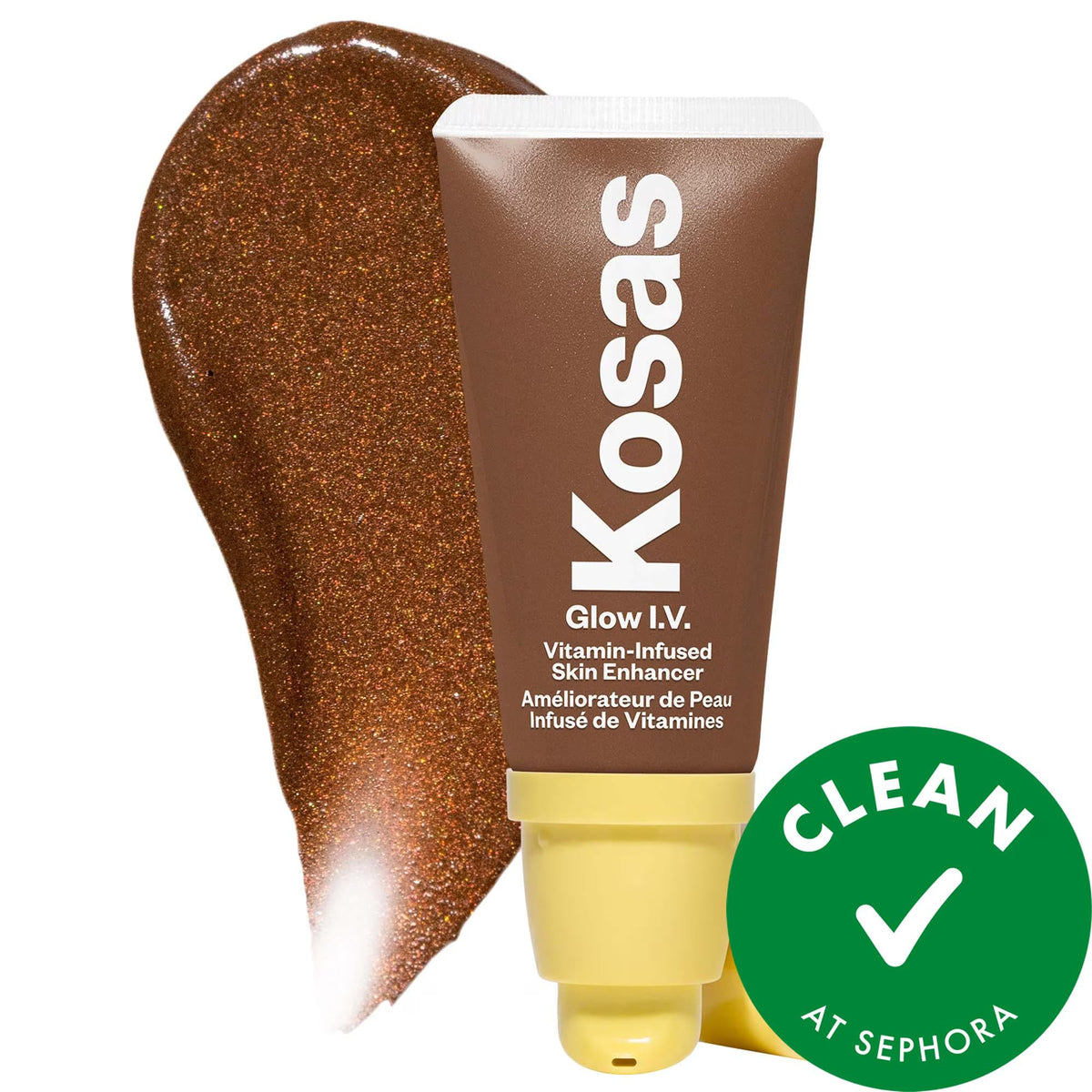 Glow I.V. Vitamin-Infused Skin Illuminating Enhancer - Natural Glow, Hydrating, Hypoallergenic Liquid Highlighter
