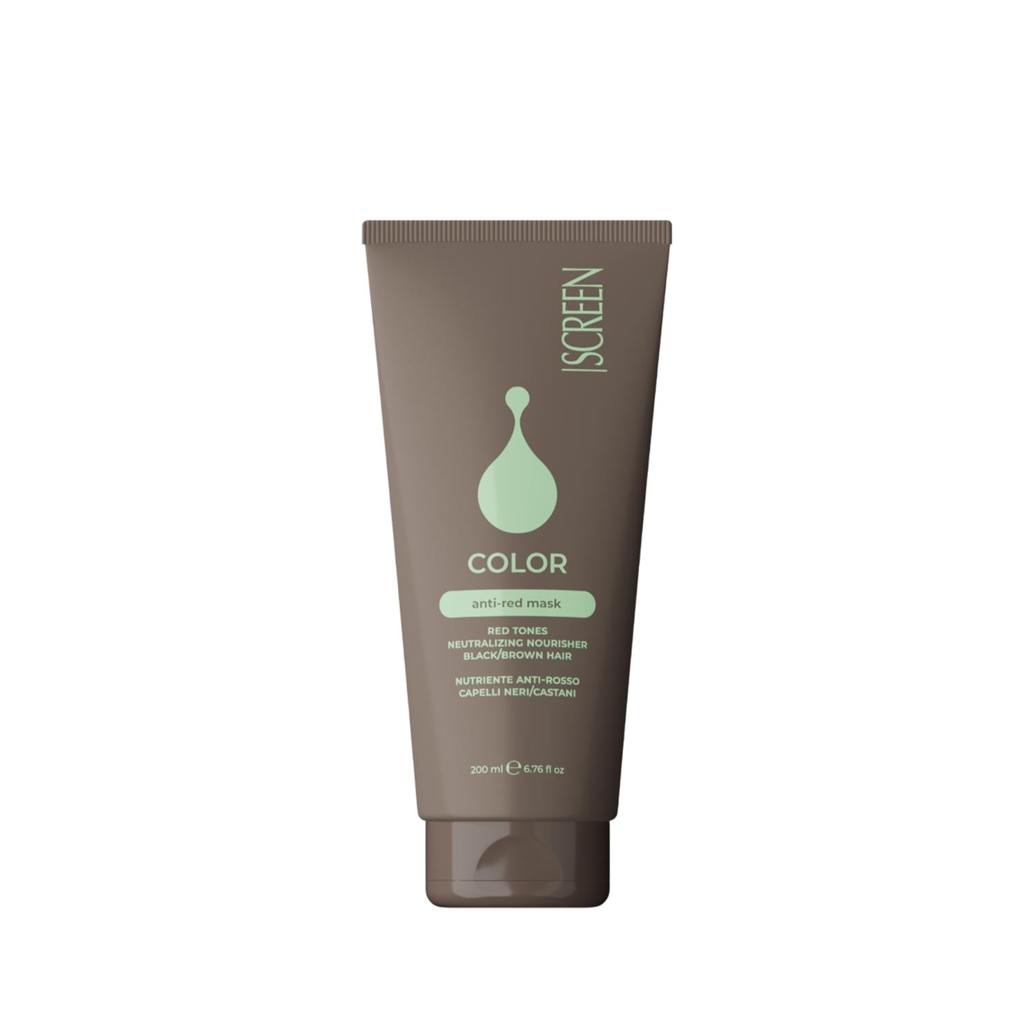 SCREEN Color Anti-Red Mask for Dark Hair 200 ml