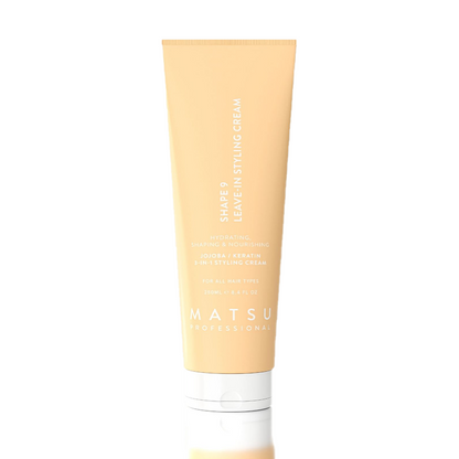 Matsu Shape 9 Leave-in Styling Cream for Soft Hold 250 ml
