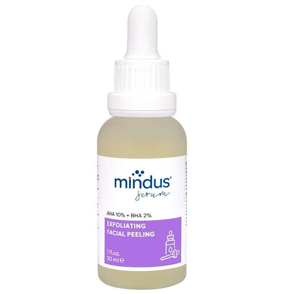 Mindus Exfoliating Facial Peeling Serum with AHA & BHA 30 ml