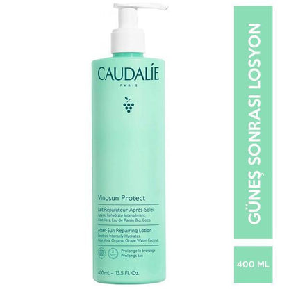 Caudalie Vinosun After Sun Lotion - Natural Skincare with Aloe Vera & Organic Grape Juice, 13.53 fl oz