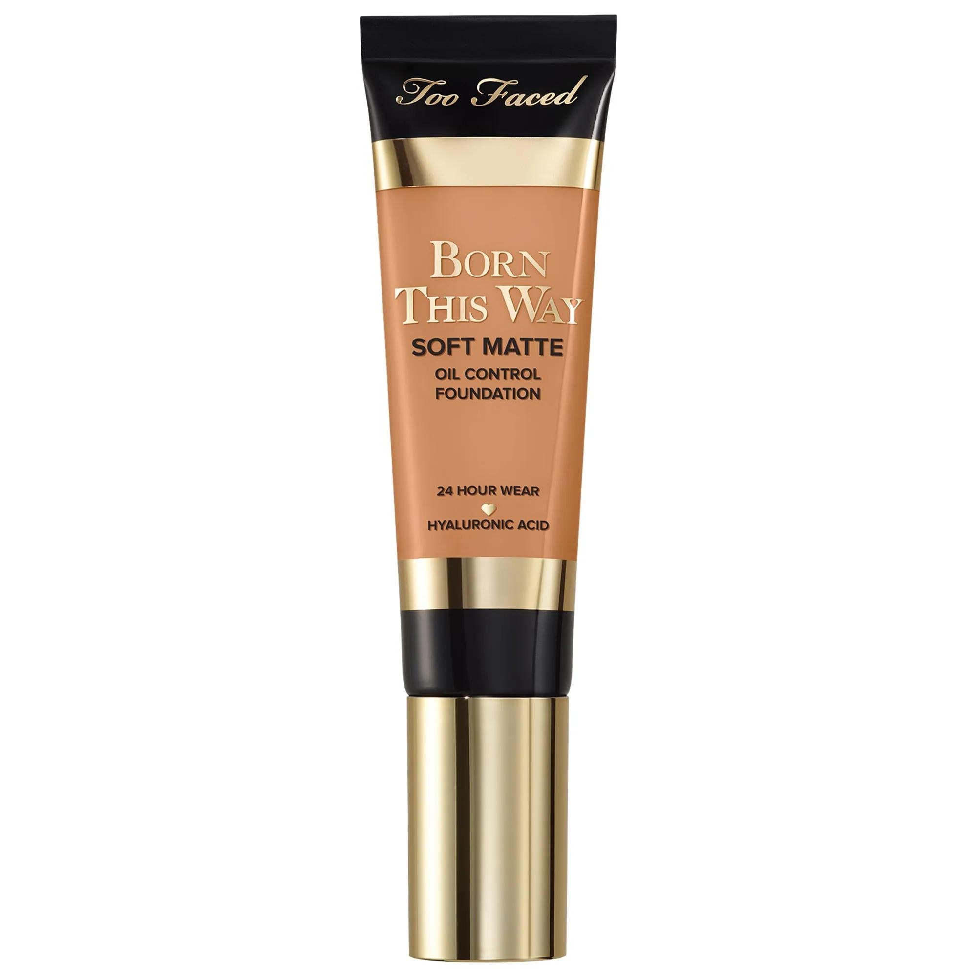 Too Faced Born This Way Soft Matte Foundation - Long-Lasting, Oil Control, Vegan Makeup