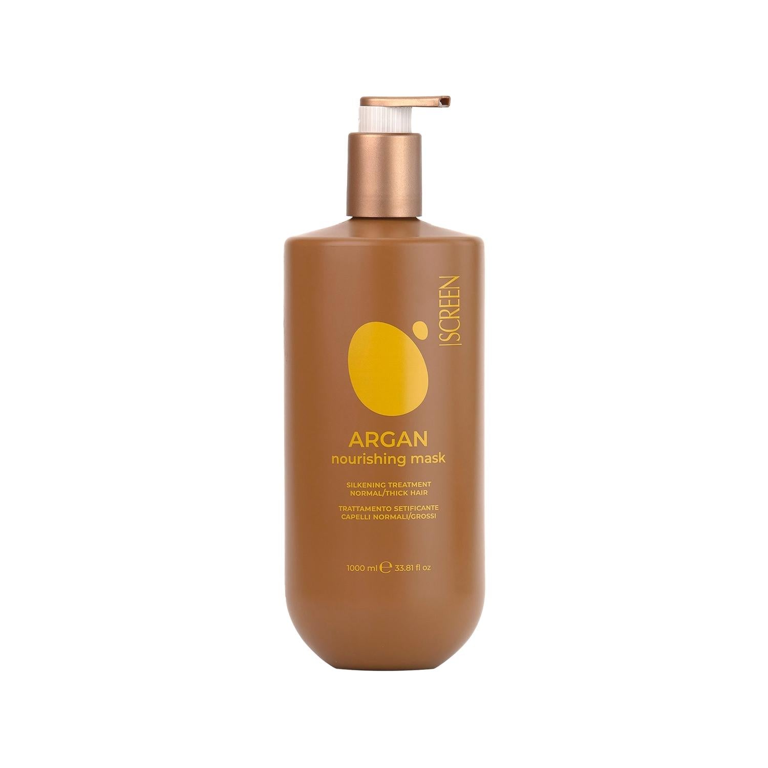 SCREEN Argan Nourishing Hair Mask for Dry Hair 1000 ml