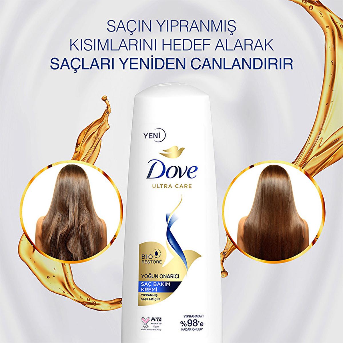 Dove Ultra Care Intensive Hair Conditioner: Damaged Hair Repair, Breakage Reduction, Vegan & Cruelty-Free - Restores Shine & Smoothness