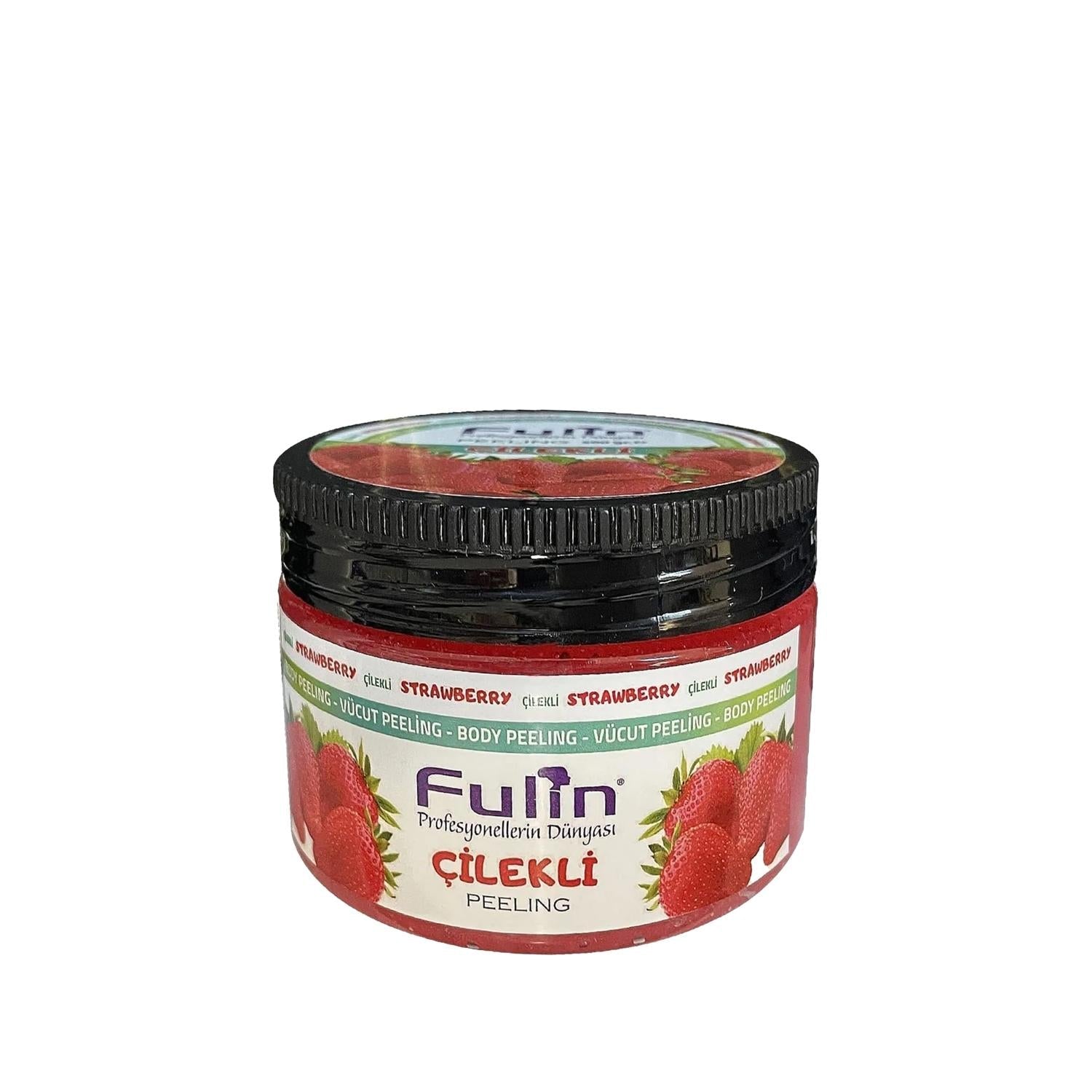 Fulin Strawberry Body Scrub 500g - Exfoliating Skincare for Smoother Skin
