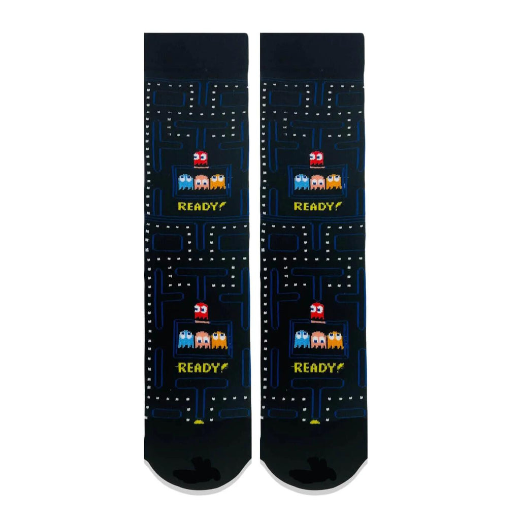 Carnaval Socks Pacman Game Patterned Crew Socks - 1 Pair