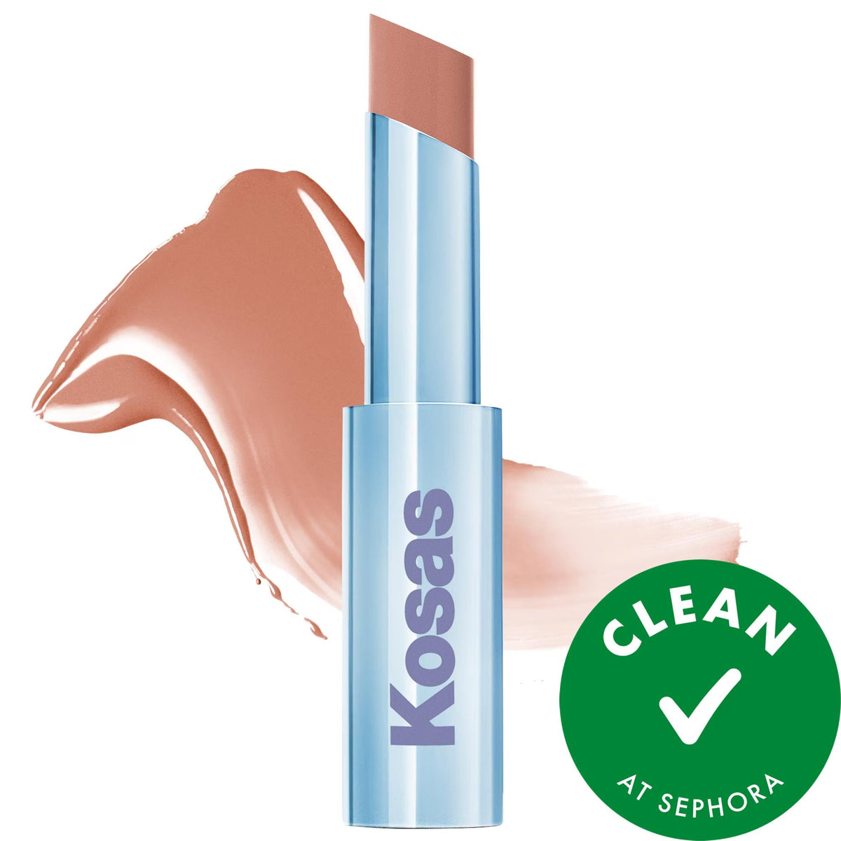 Wet Stick: Moisturizing Sheer Lipstick with Ceramides - Hydrating Lip Treatment, Vegan, Cruelty-Free - Plumping Lip Balm