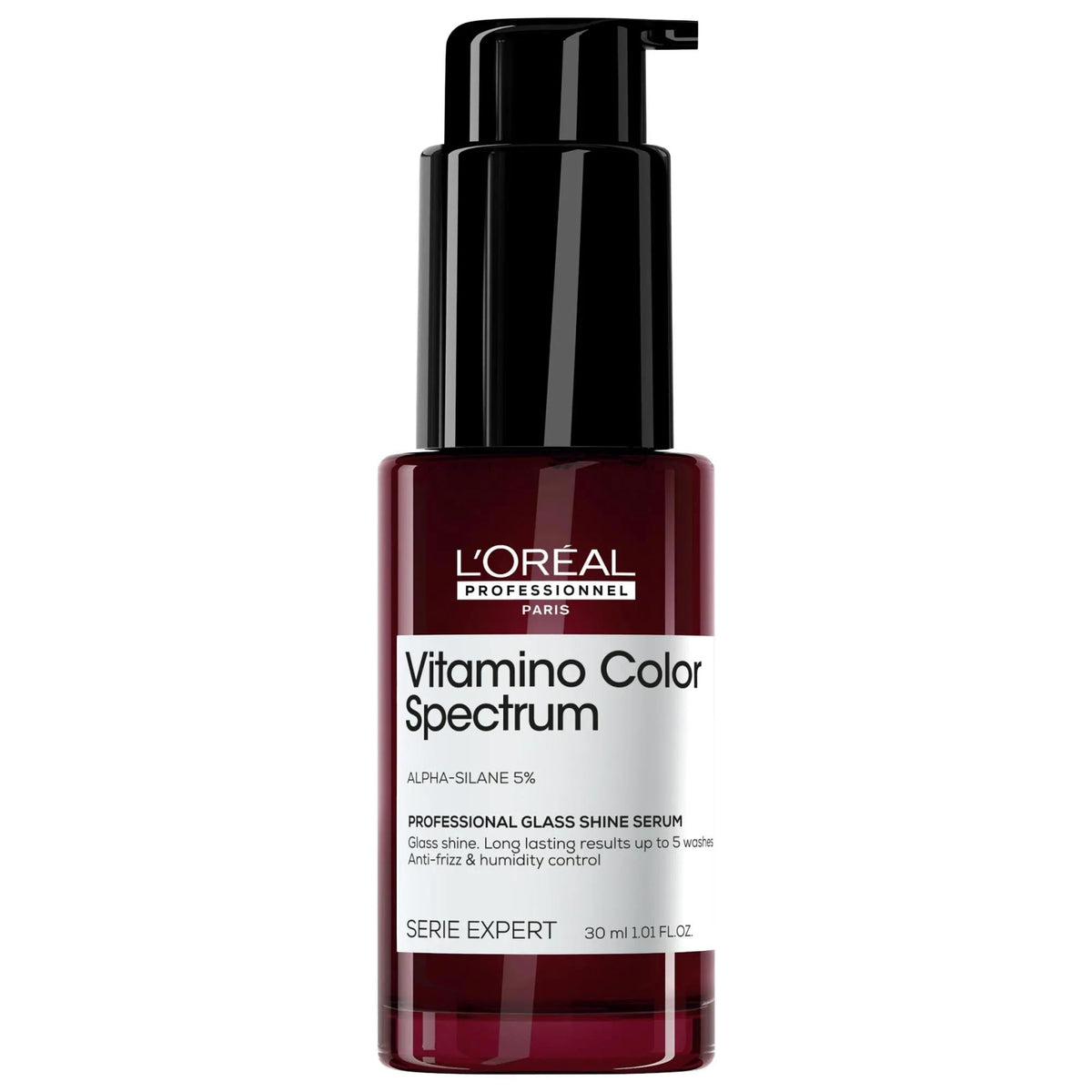 Vitamino Color Spectrum Glass Shine Hair Serum: UV & Heat Protection, Anti-Frizz - Color Safe Shine Serum for Color Treated Hair