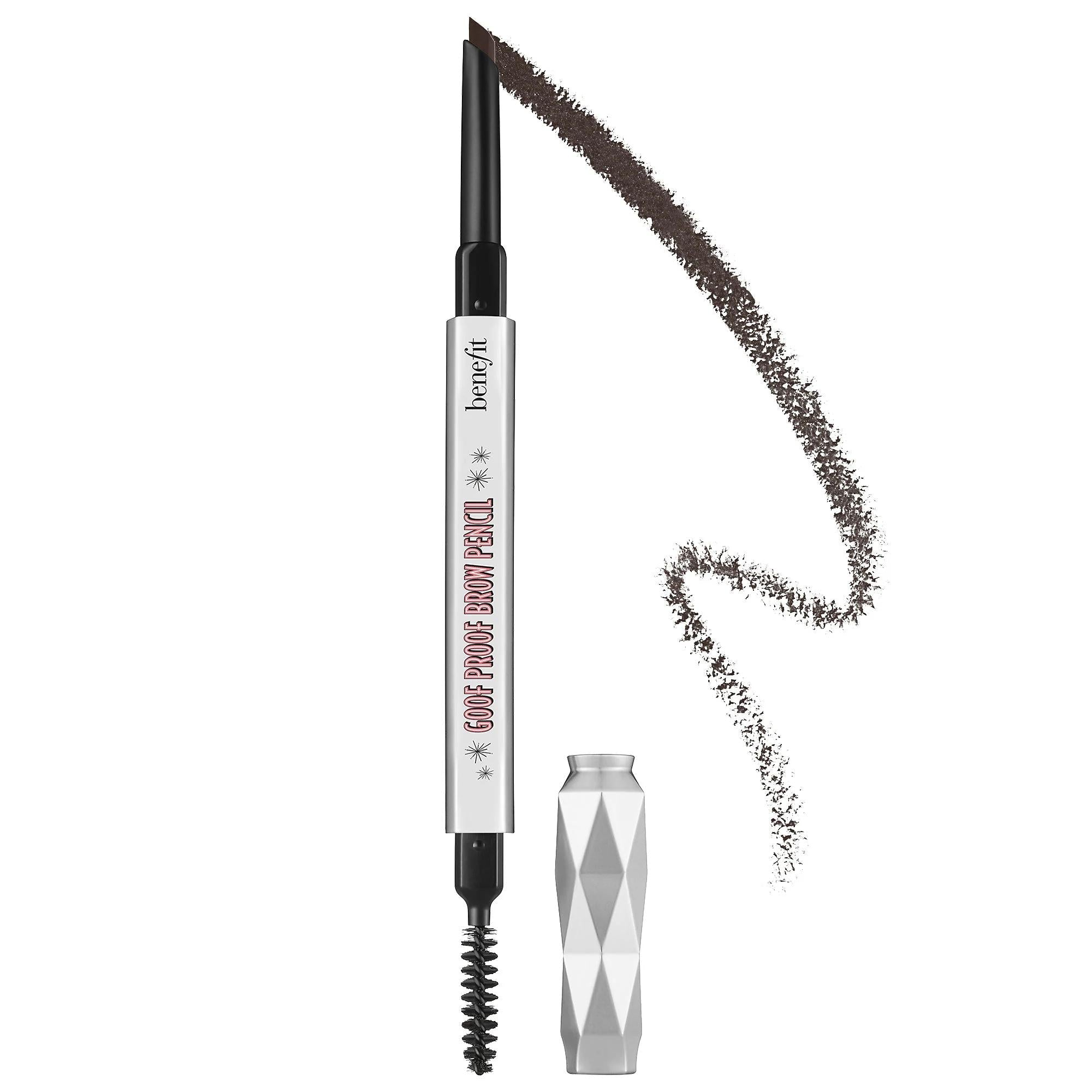 Goof Proof Waterproof Easy Shape & Fill Eyebrow Pencil - Long-Lasting, Natural-Looking Brow Filler with Spoolie