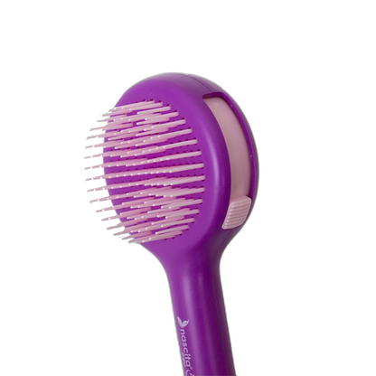 Nascita Pop-Up Hair Brush with Mirror in Pink