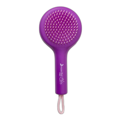 Nascita Pop-Up Hair Brush with Mirror in Pink