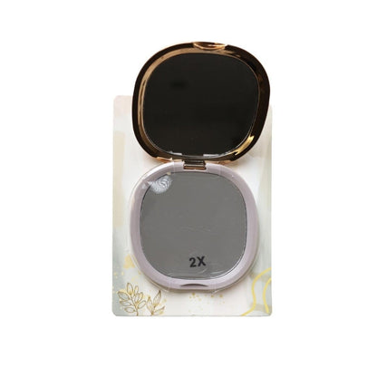 Nascita Portable Pocket Mirror in Pink 9cm