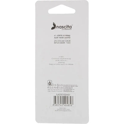 Nascita Eyelash Curler Replacement Pads White 6-Pack