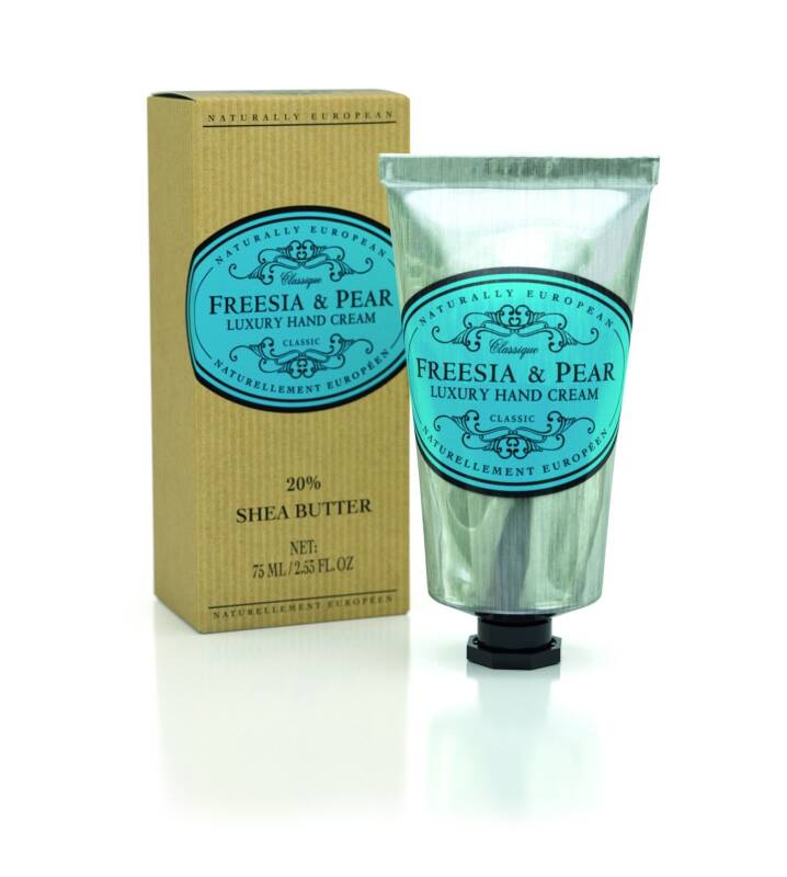 Naturally European Freesia & Pear Shea Butter Hand Cream 75ml