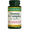 Nature's Bounty Vitamin B Complex with Vitamin C - 60 Tablets