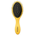 Lil' Lemon Drop Hair Detangling Brush for Curly, Wet & Dry Hair - Gentle Detangling, Comfortable Grip & Extension Friendly