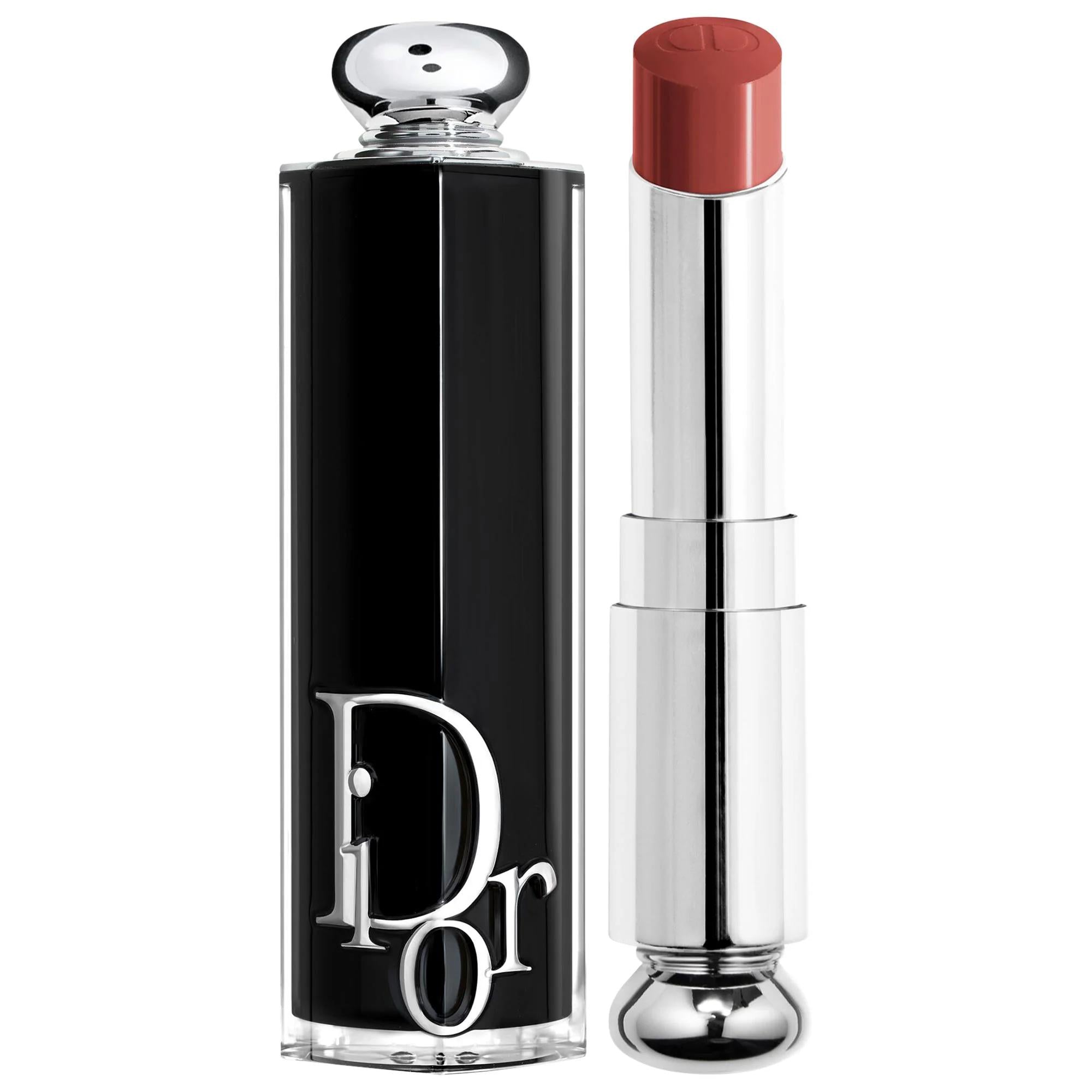 Dior Addict Shine Lipstick - Long-Lasting Hydrating Luxury Lipstick with Refillable Couture Case