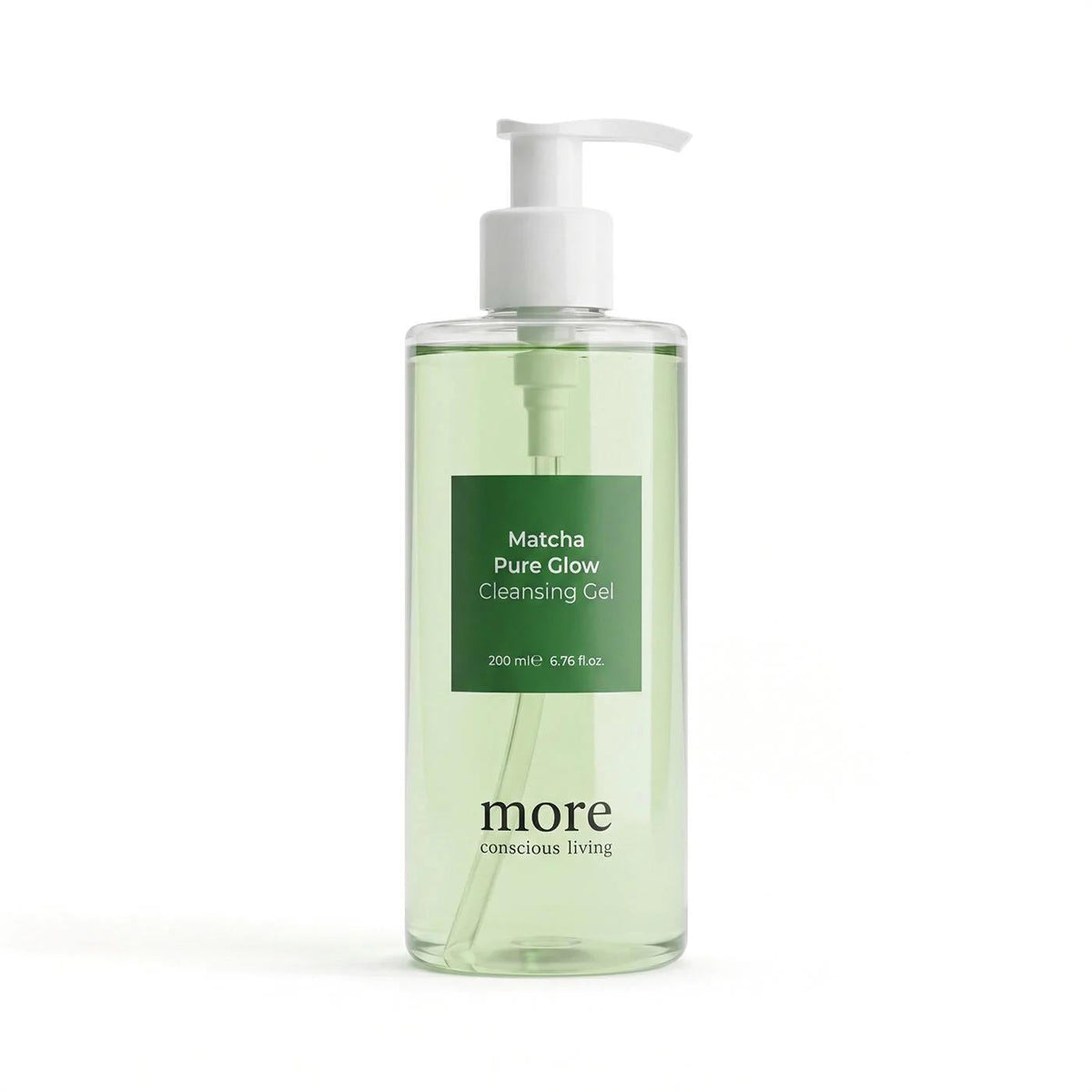 More Conscious Living Matcha Pure Glow Cleansing Gel 200 ml