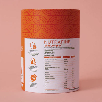 Nutrafine Slim Complex Collagen & Glucomannan Supplement 21 Sachets