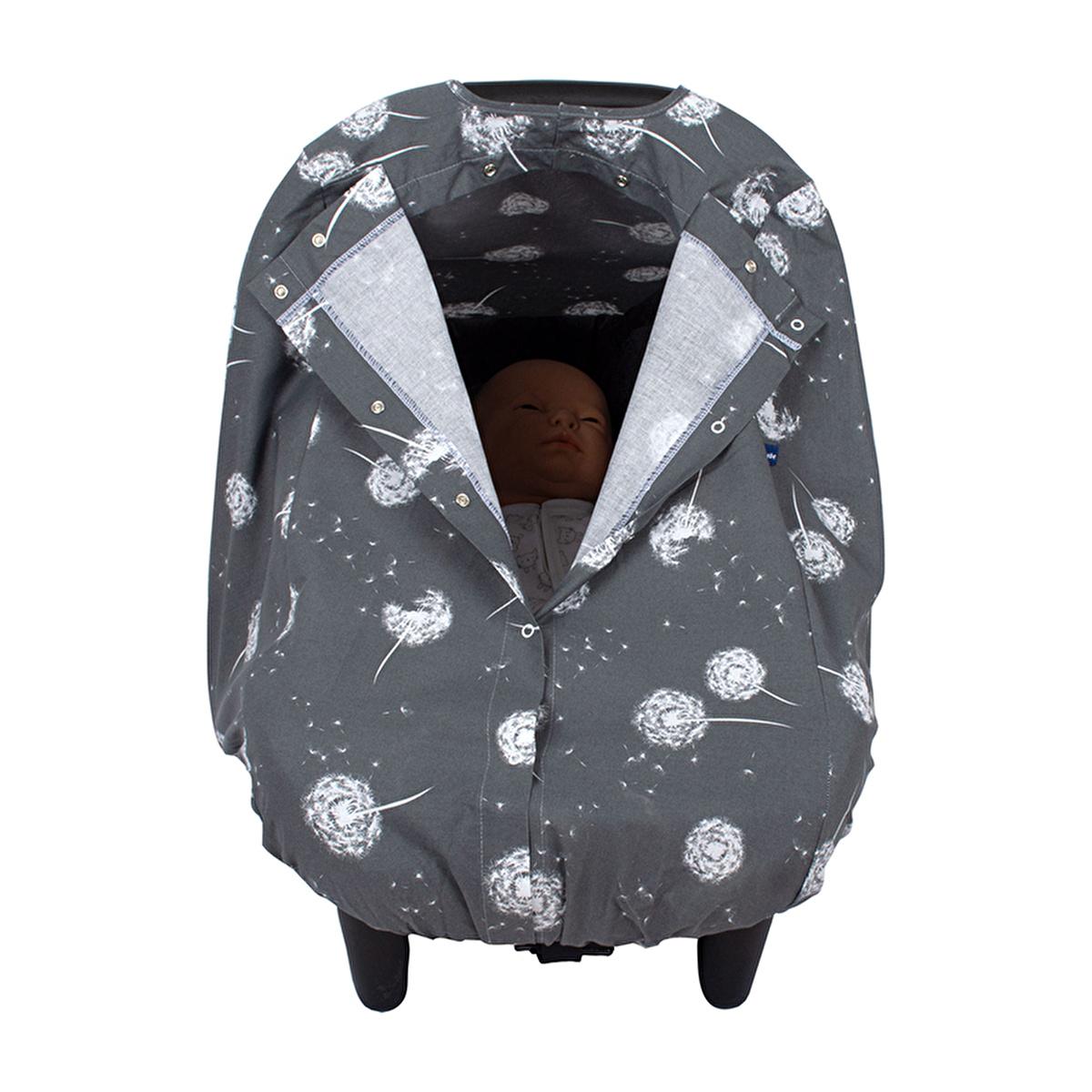 Sevi Bebe Baby Stroller Cover - Breathable Cotton Protection for Your Baby