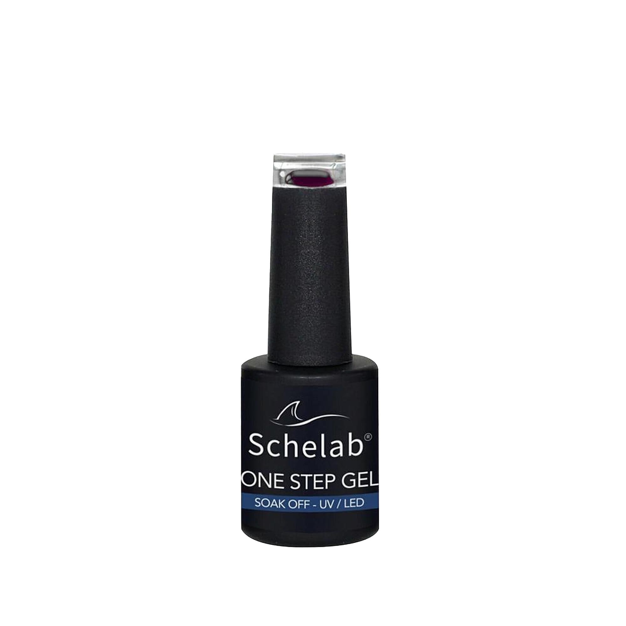 Schelab One Step Gel Nail Polish - 10ml Permanent Gel Polish for Long-Lasting Finish
