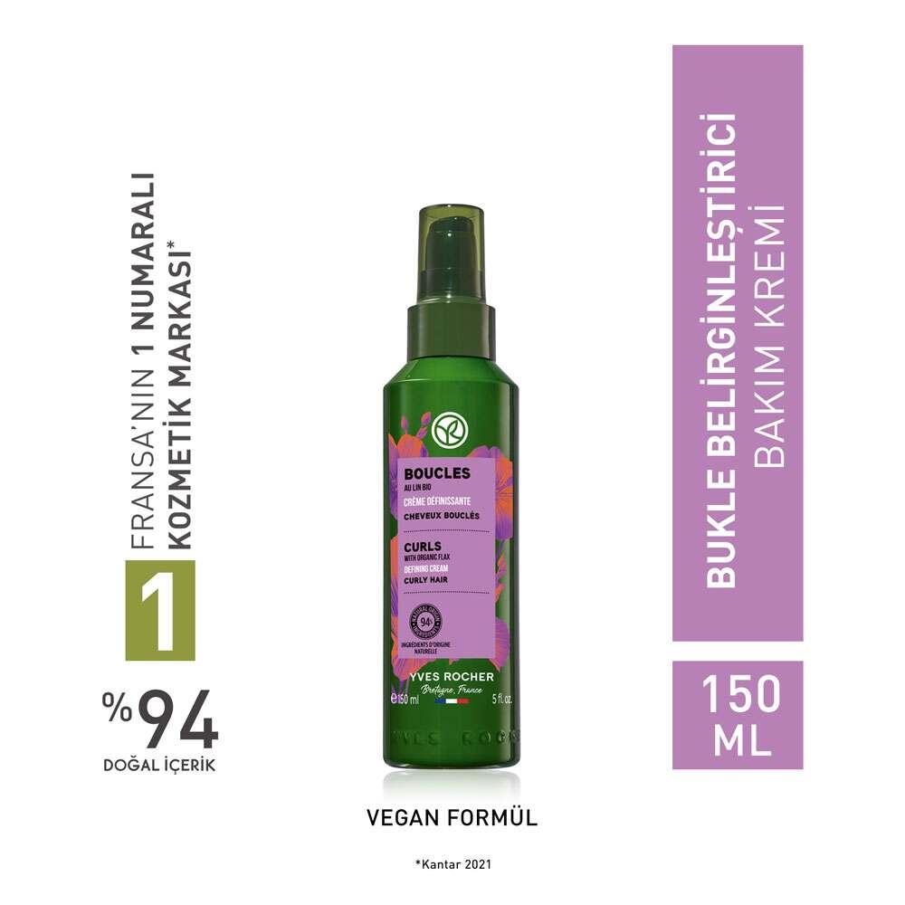 Bukle - Curl Defining Cream for Curly & Wavy Hair, Anti-Frizz, 24hr Definition