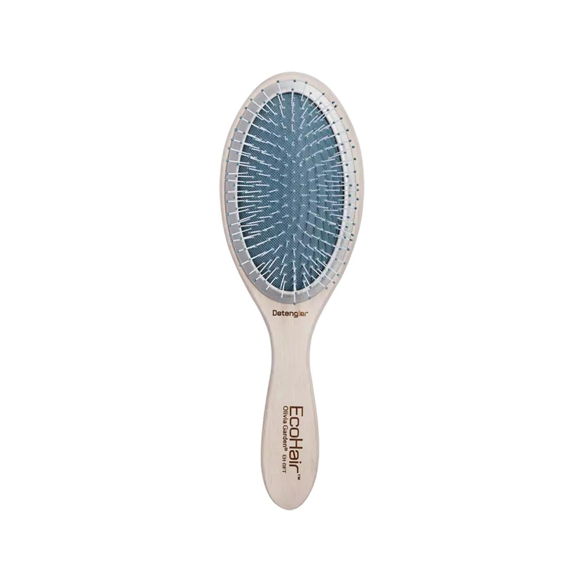 Olivia Garden Ecohair Paddle Detangler Hair Brush for Gentle, Eco-Friendly Hair Care - Sustainable Paddle Brush for Long, Tangled Hair
