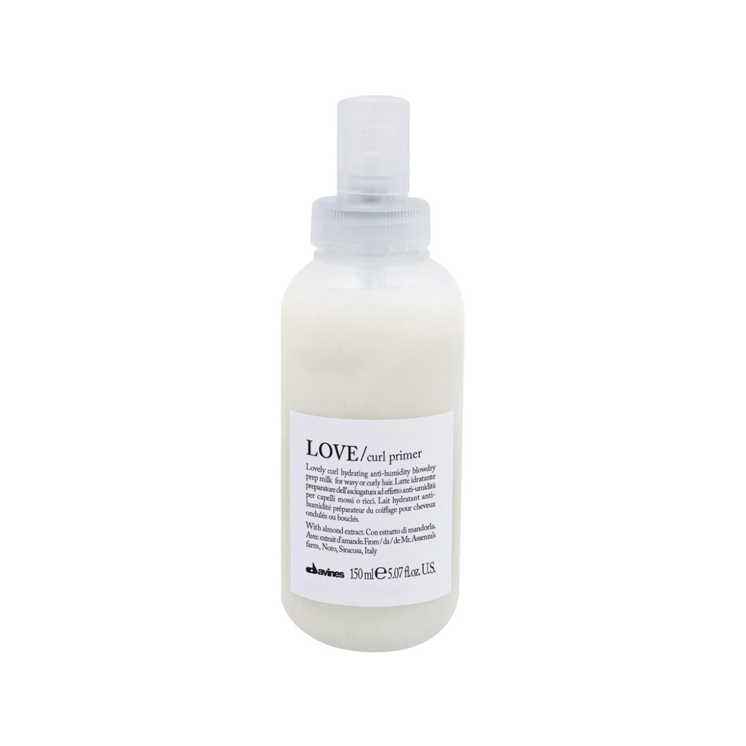 Davines Love Curl Primer - Nourishing Hair Care for Curly & Wavy Hair, 5.07 fl oz