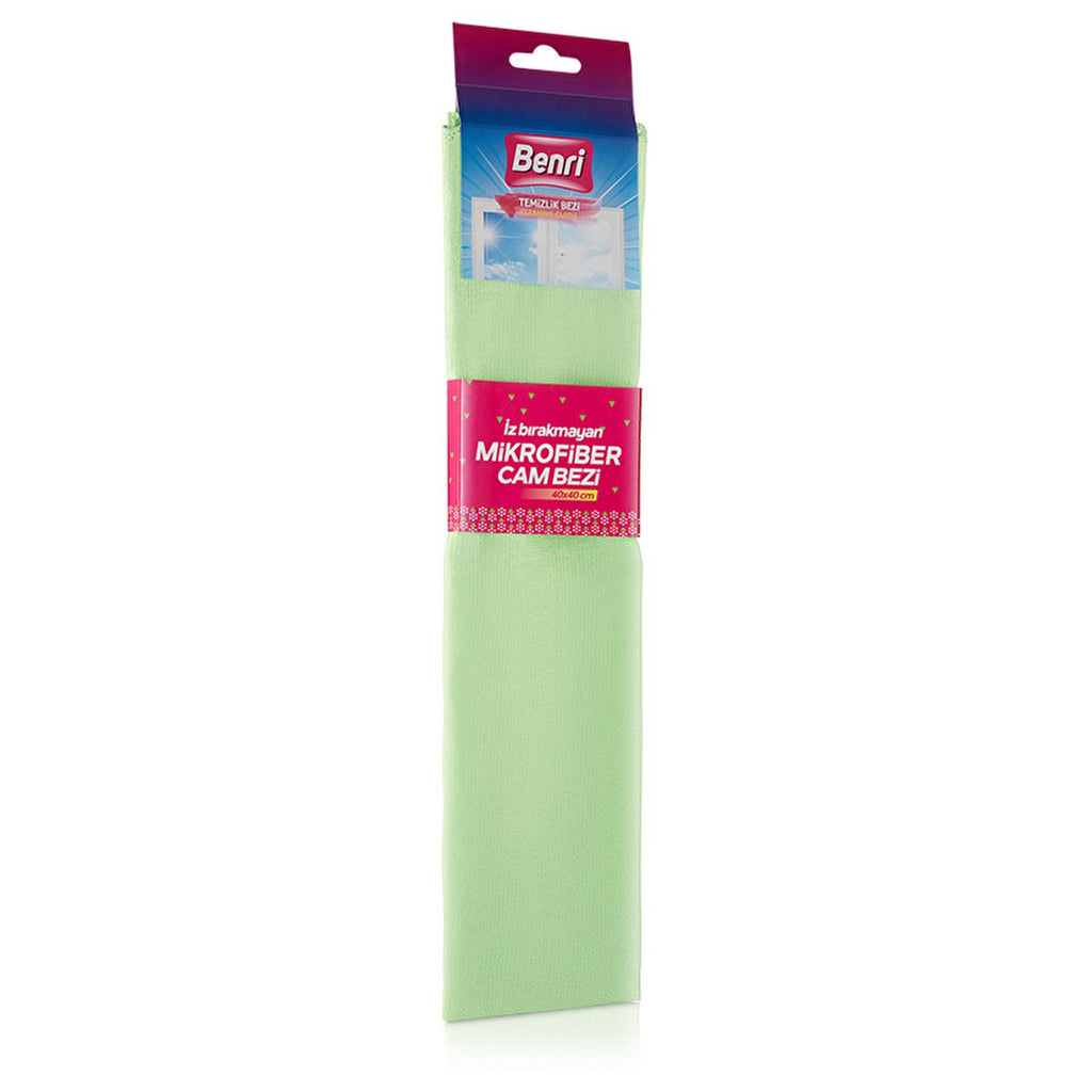 Benri Microfiber Cleaning Cloth for Glass & Electronics - Gentle, Effective, and Versatile - 15.75 x 15.75 inches