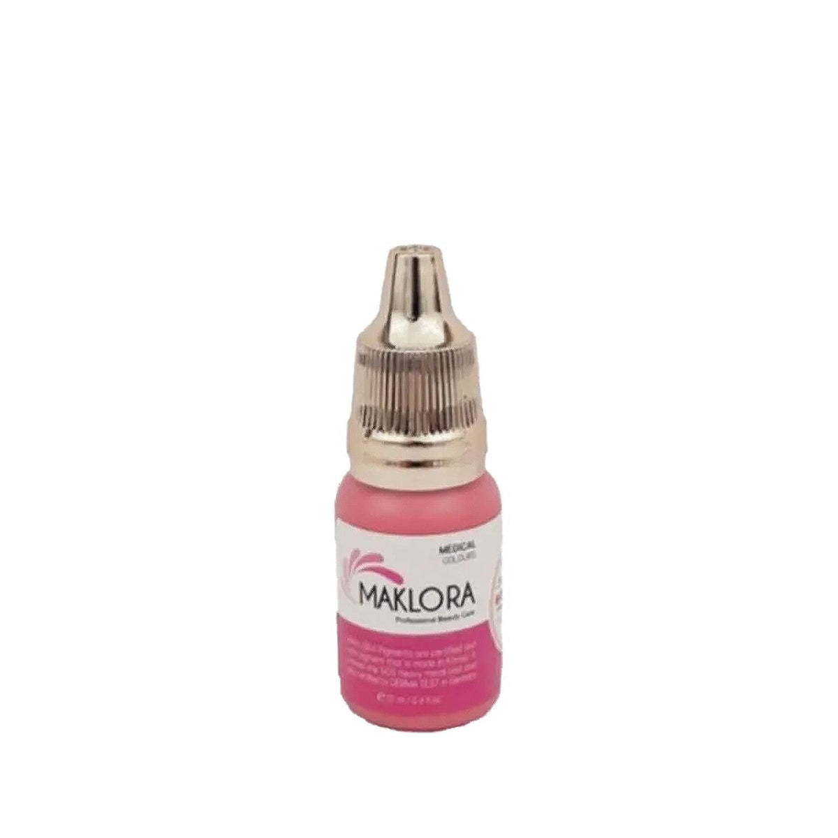Maklora Permanent Makeup Dye MKL-09 Pink 12 ml - Long-Lasting Makeup Color for Professionals and Individuals
