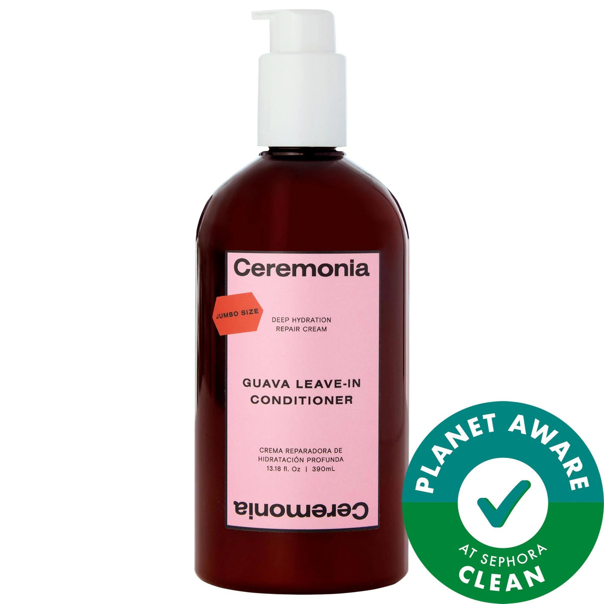 Guava Hydrating Leave-In Conditioner - Vegan, Gluten-Free Hair Repair with UV Protection