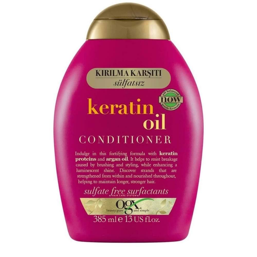 OGX Keratin Oil Conditioner for Strong & Smooth Hair 385 ml