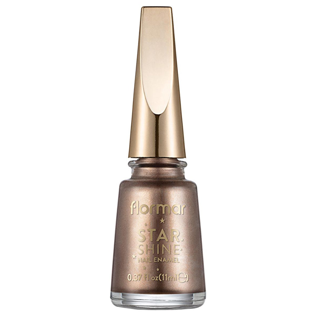 Flormar Star Shine Metallic Nail Polish: Intense Pigment, Long Lasting, Shimmery Nail Color - Durable, Metal Effect for Stunning Nails