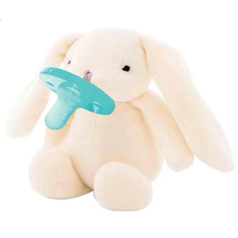 OiOi Lulu Pacifier Plush Toy & Soother for Babies