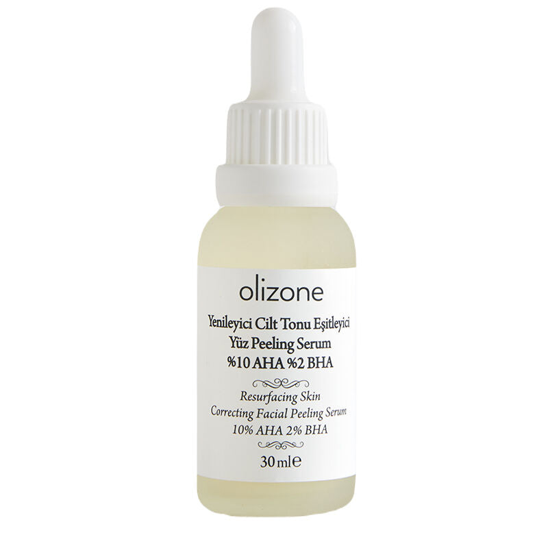 Olizone AHA 10% & BHA 2% Exfoliating Peeling Serum 30 ml