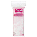 Benri Seamless Square Cotton Pads for Gentle Cleansing 80 Count