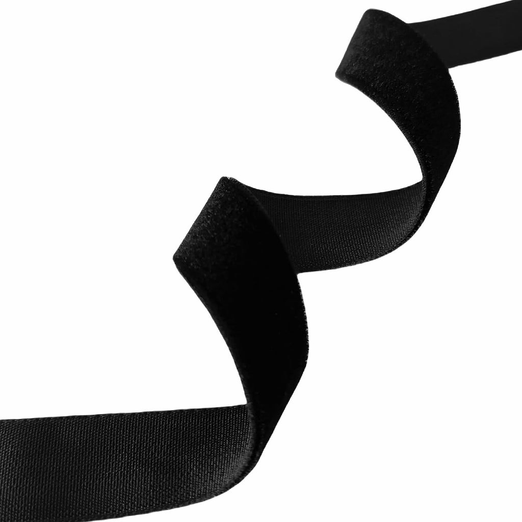 Abbaoww Ivory Velvet Ribbon 1 Inch Single Face, 25 Yards for Gift & DIY