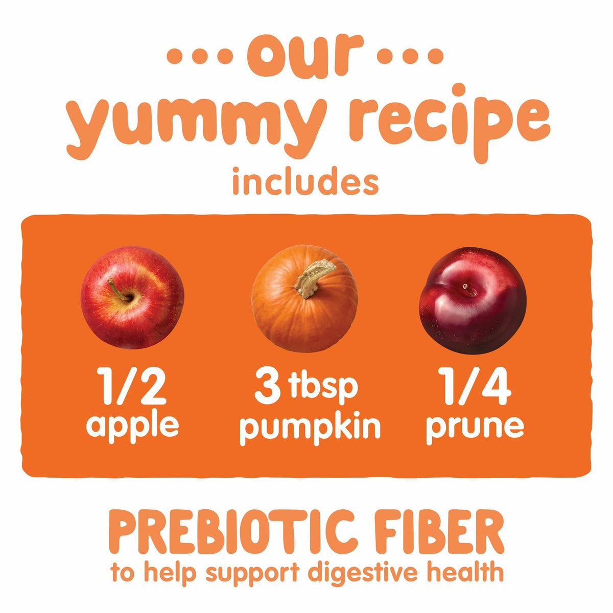 BestBy07/25 Happy Baby Organic Digestive Support Stage 2 Baby Food 4oz Pouch x16