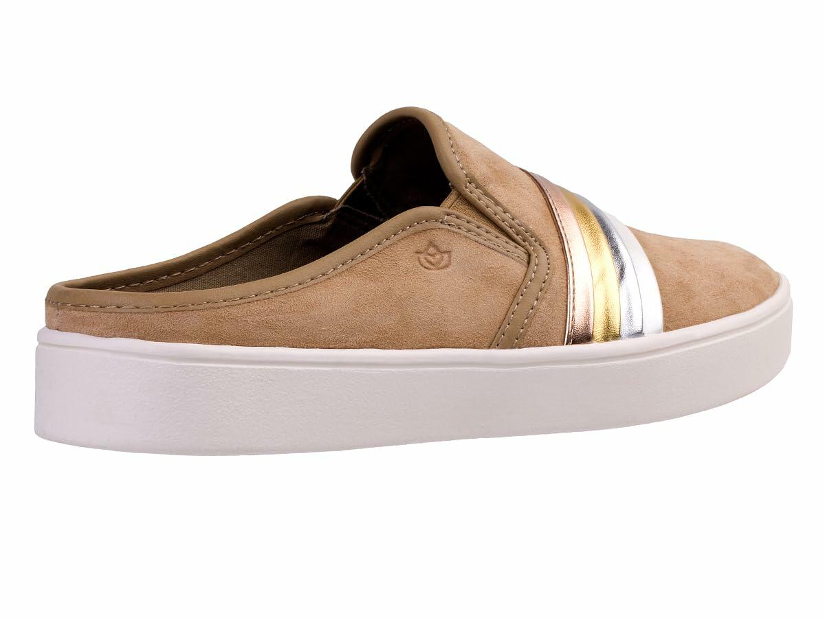 Spenco Women's St. Barts Slide Mule Tan Size 8.5 Comfortable Orthotic