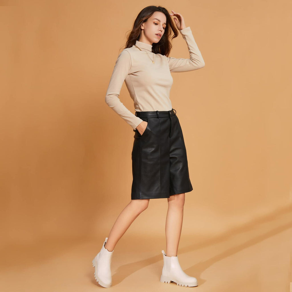 firelli Women Chelsea Ankle Booties Slip-On Winter Boots Ivory Size 9