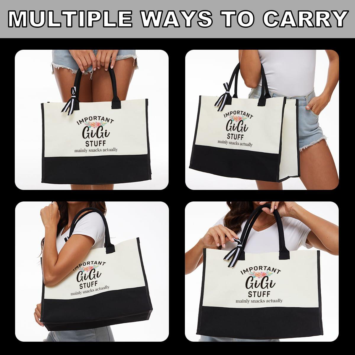YUANHAO Gigi Gifts Large Tote Bag Shopping Grocery Utility Bag