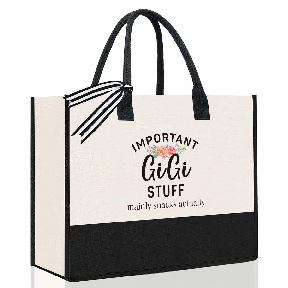 YUANHAO Gigi Gifts Large Tote Bag Shopping Grocery Utility Bag
