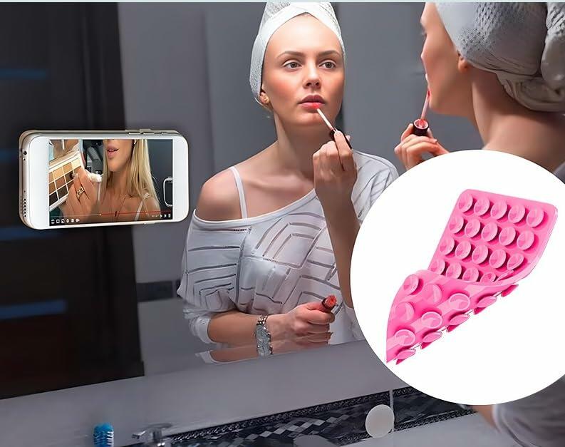YIGO MASTER Silicone Suction Cups for Cell Phone Case Clear Durable Easy Use