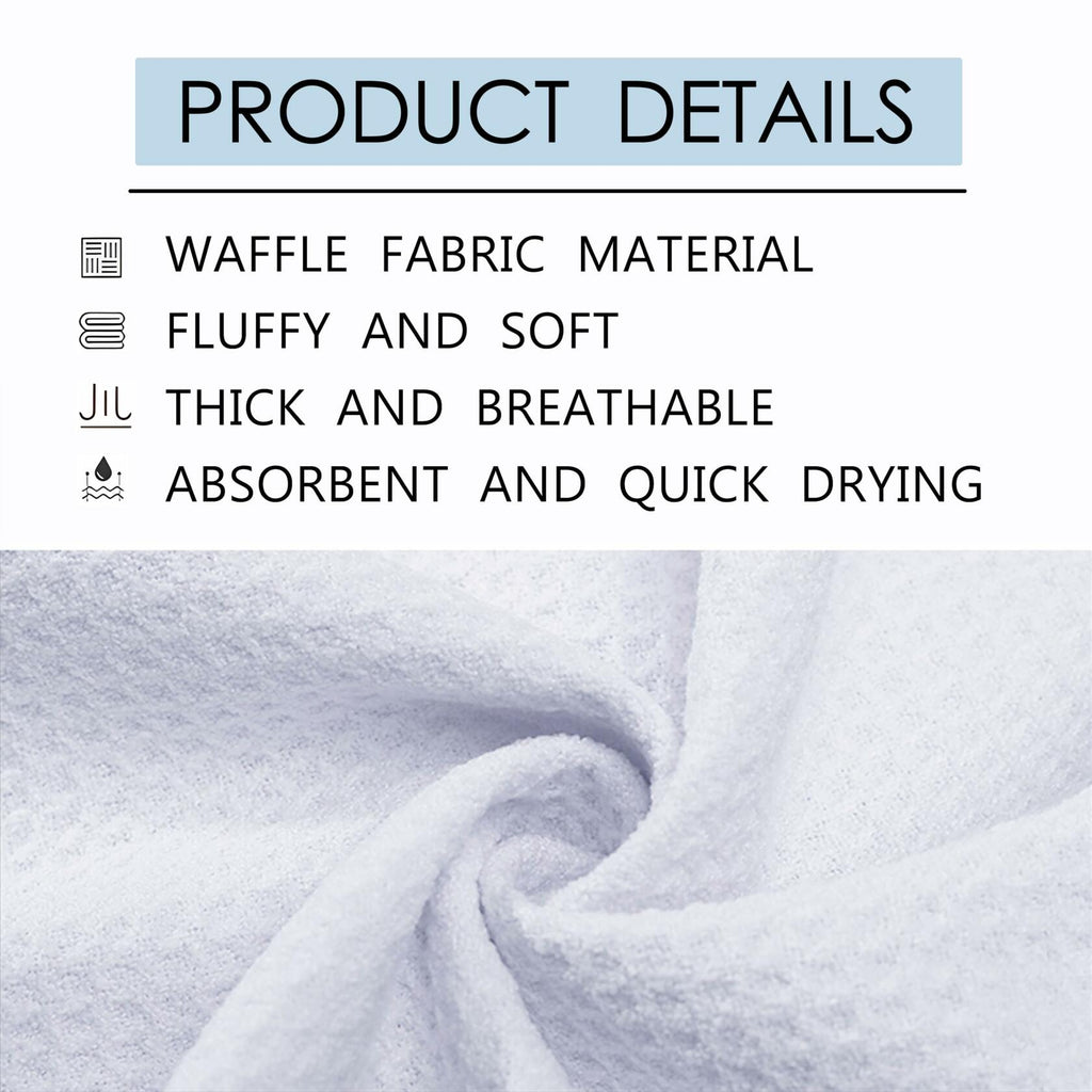 OFJE Boho Abstract Floral Kitchen Towels 16x24 Set of 2 Boho Retro Decor