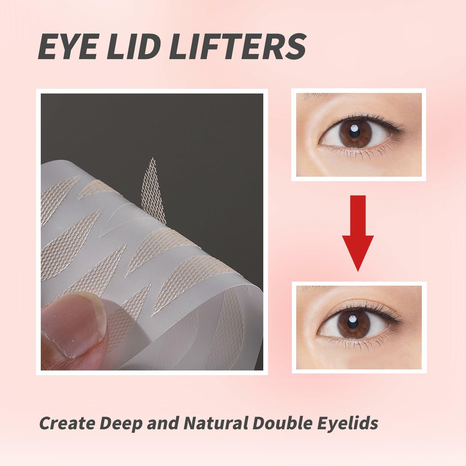 [Like New] YAFIYGI 120 Pcs Double Eyelid Tape Clear Mesh Waterproof Natural Fiber
