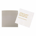 VOWFOO Funny Quotes Cocktail Napkins Birthday Bachelorette Party 100pcs
