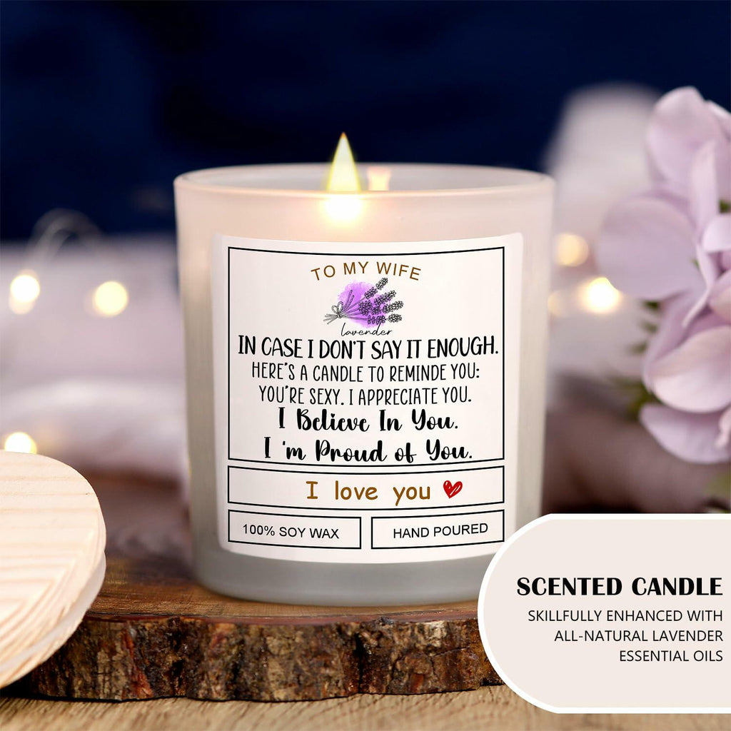 [Like New] Romantic Candle Gift for Wife Valentines Birthday Anniversary Gift