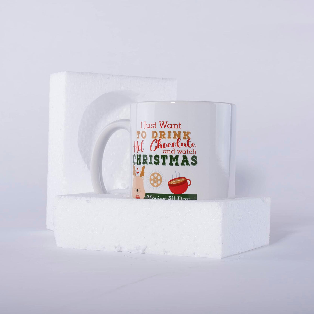 [Like New] Tiberias Christmas Coffee Mug Ceramic Tea 11 Oz Holiday Gift Box
