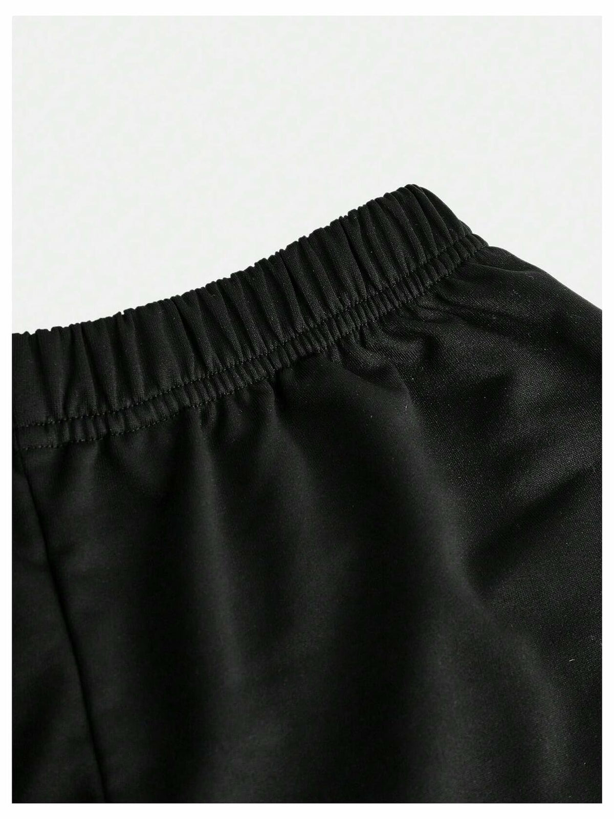 RoseSeek Girl's Wide Leg Star Print Sweatpants High Waist Black Size 12Y
