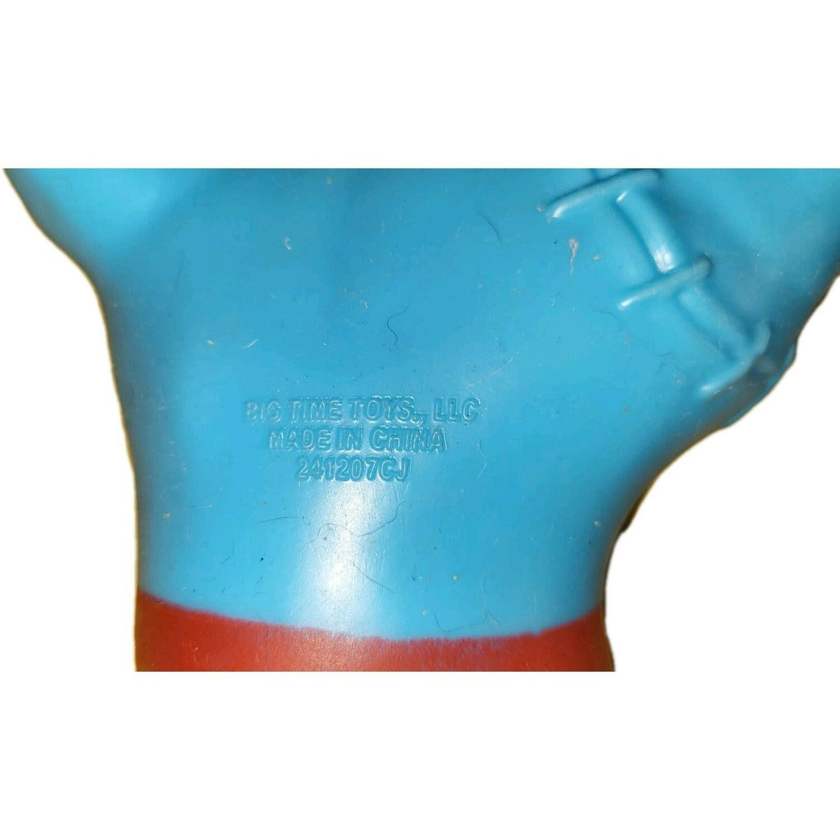 Halloween Zombie Monster Hand Stretchy Squeezy Toy Stress Reliever Blue 8"